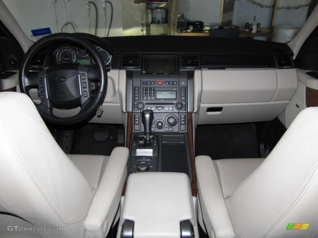 2006 Land Rover Range Rover Sport Supercharged Alpaca Beige Dashboard Photo #42918554