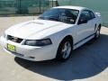 2001 Oxford White Ford Mustang V6 Coupe  photo #7