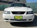 2001 Oxford White Ford Mustang V6 Coupe  photo #9
