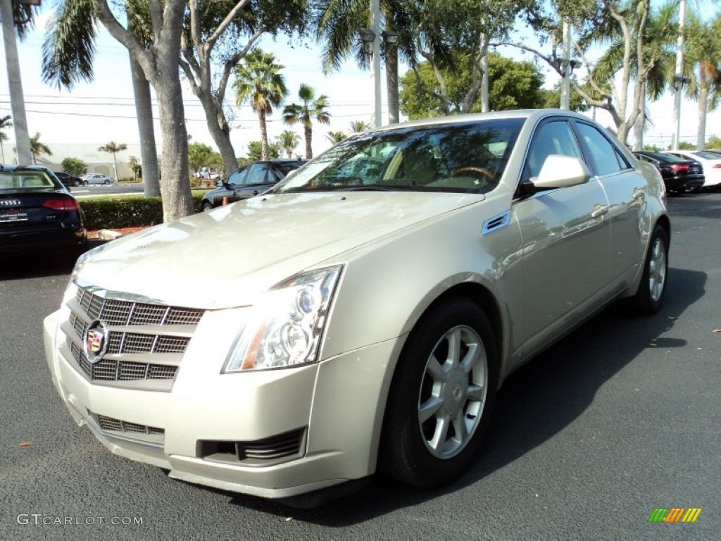 Gold Mist 2008 Cadillac CTS Sedan Exterior Photo #42921182
