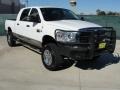 Bright White - Ram 2500 Laramie Mega Cab 4x4 Photo No. 1