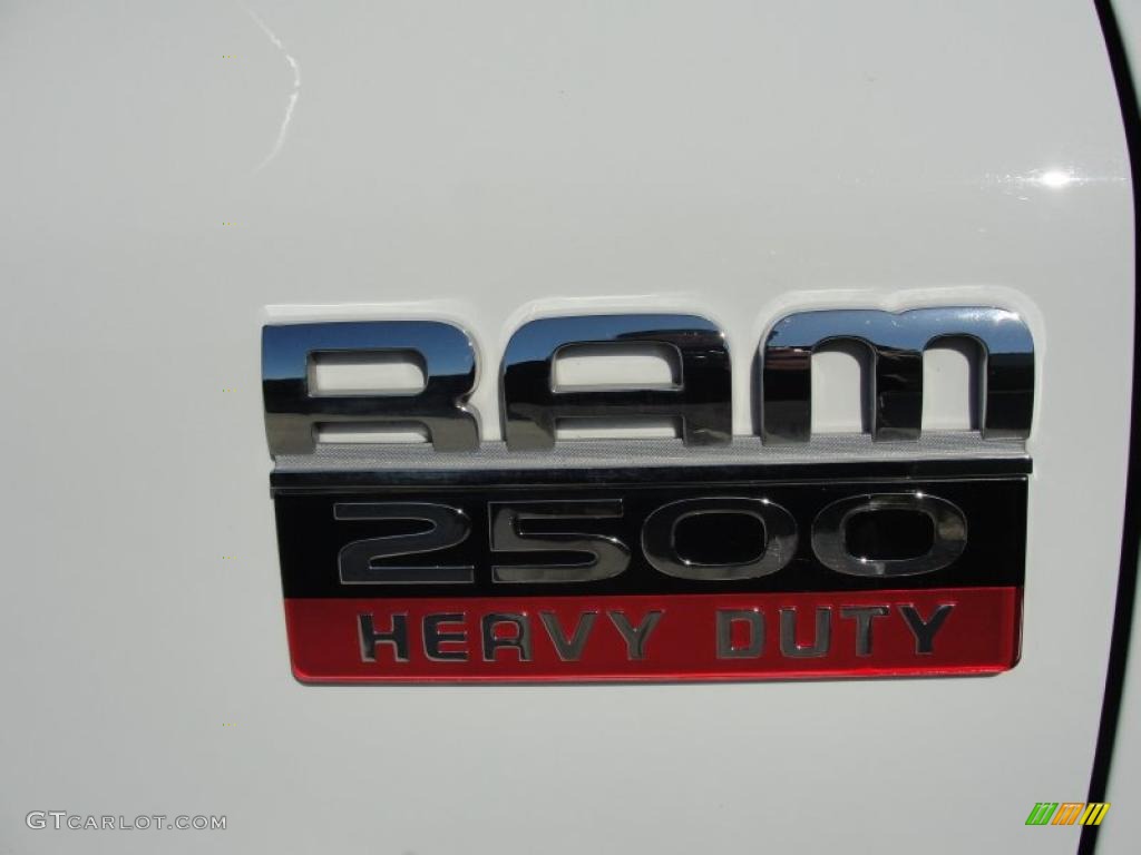 2009 Dodge Ram 2500 Laramie Mega Cab 4x4 Marks and Logos Photo #42922166