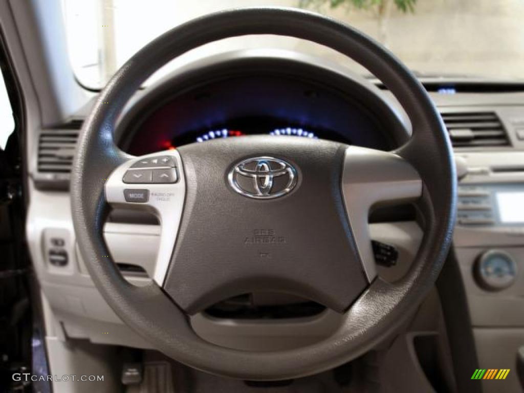 2008 Toyota Camry LE Ash Steering Wheel Photo #42923280