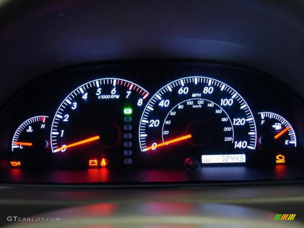 2006 Toyota Camry XLE V6 Gauges Photo #42923636