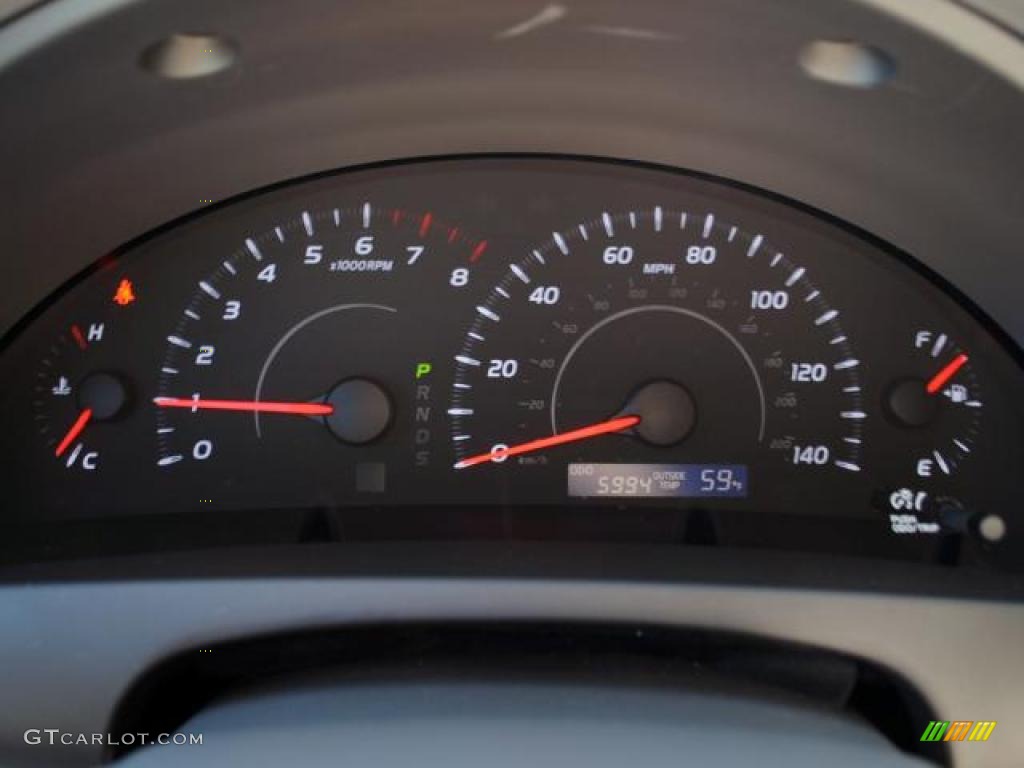 2011 Toyota Camry LE Gauges Photo #42923796