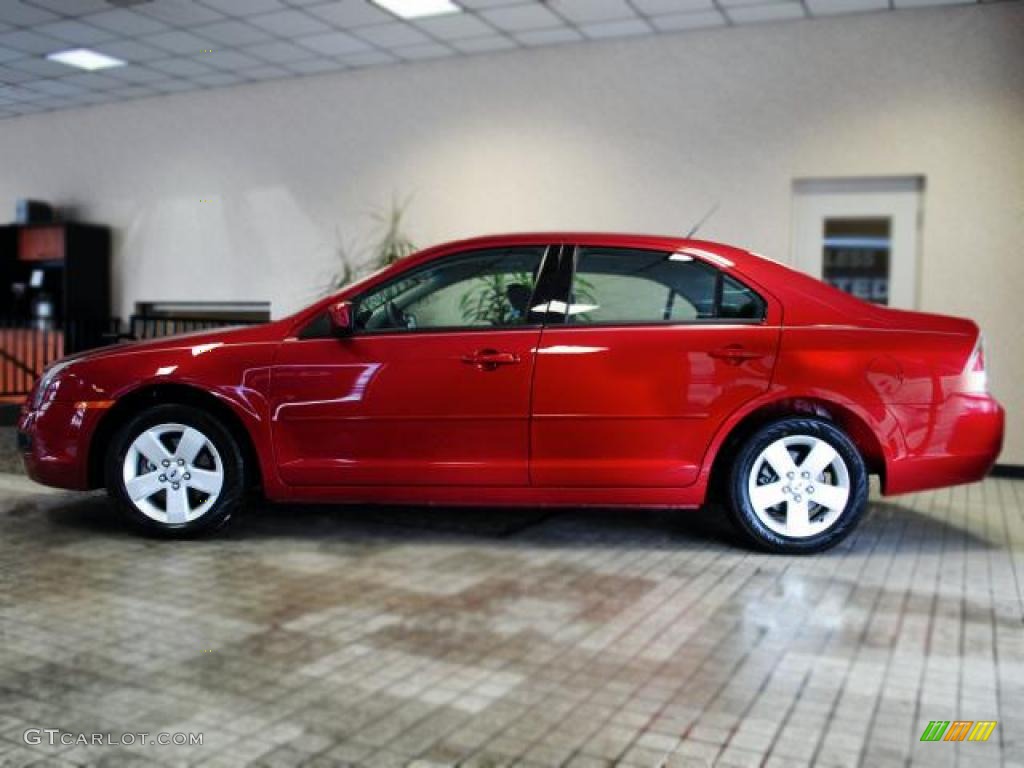 Redfire Metallic 2009 Ford Fusion SE Exterior Photo #42924752