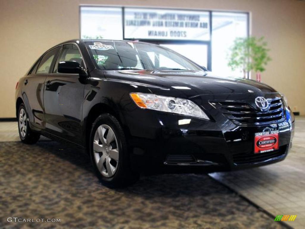 Black 2009 Toyota Camry LE Exterior Photo #42925872