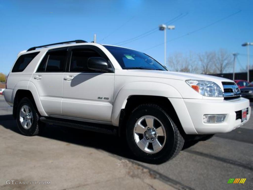 2005 4Runner SR5 4x4 - Natural White / Stone photo #4