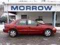 Cayenne Red Metallic 2000 Chevrolet Cavalier LS Sedan