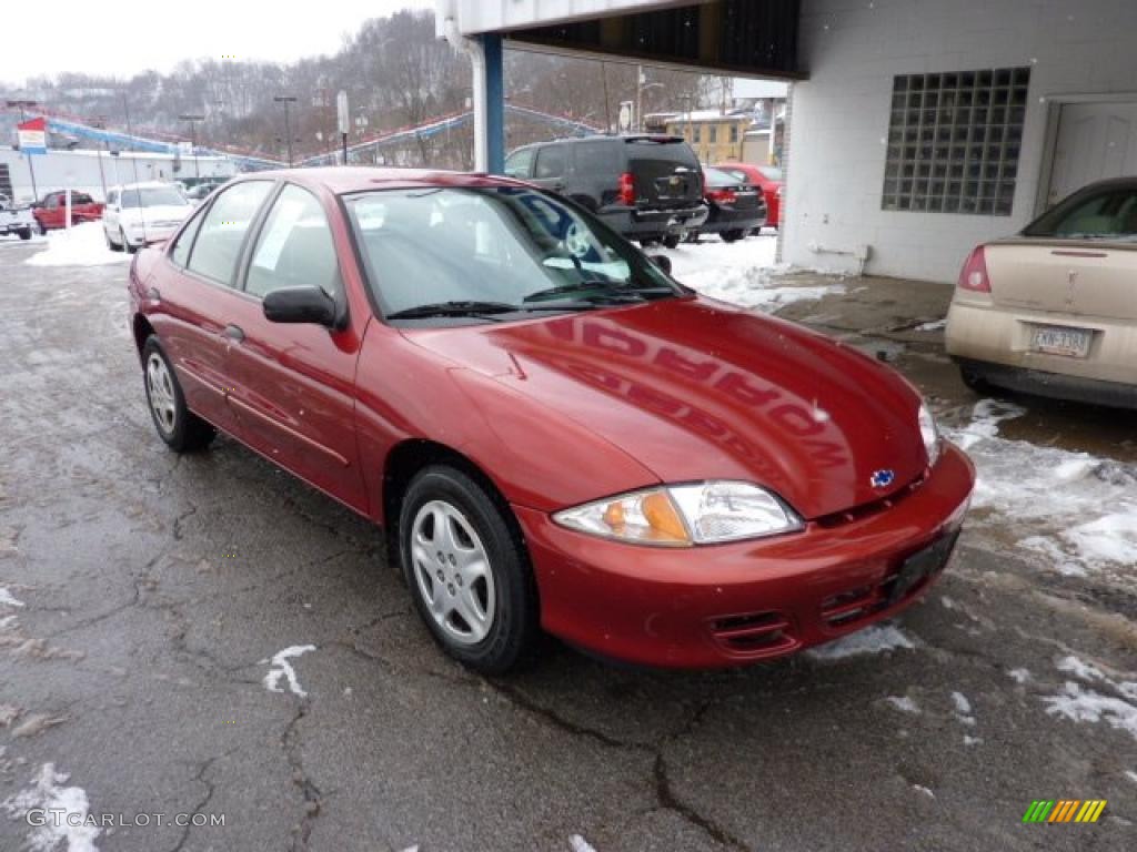 Cayenne Red Metallic 2000 Chevrolet Cavalier LS Sedan Exterior Photo #42929071