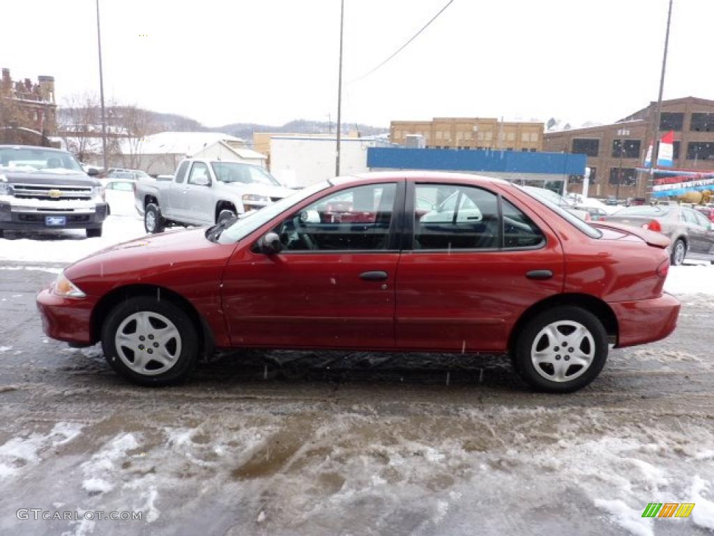 Cayenne Red Metallic 2000 Chevrolet Cavalier LS Sedan Exterior Photo #42929119