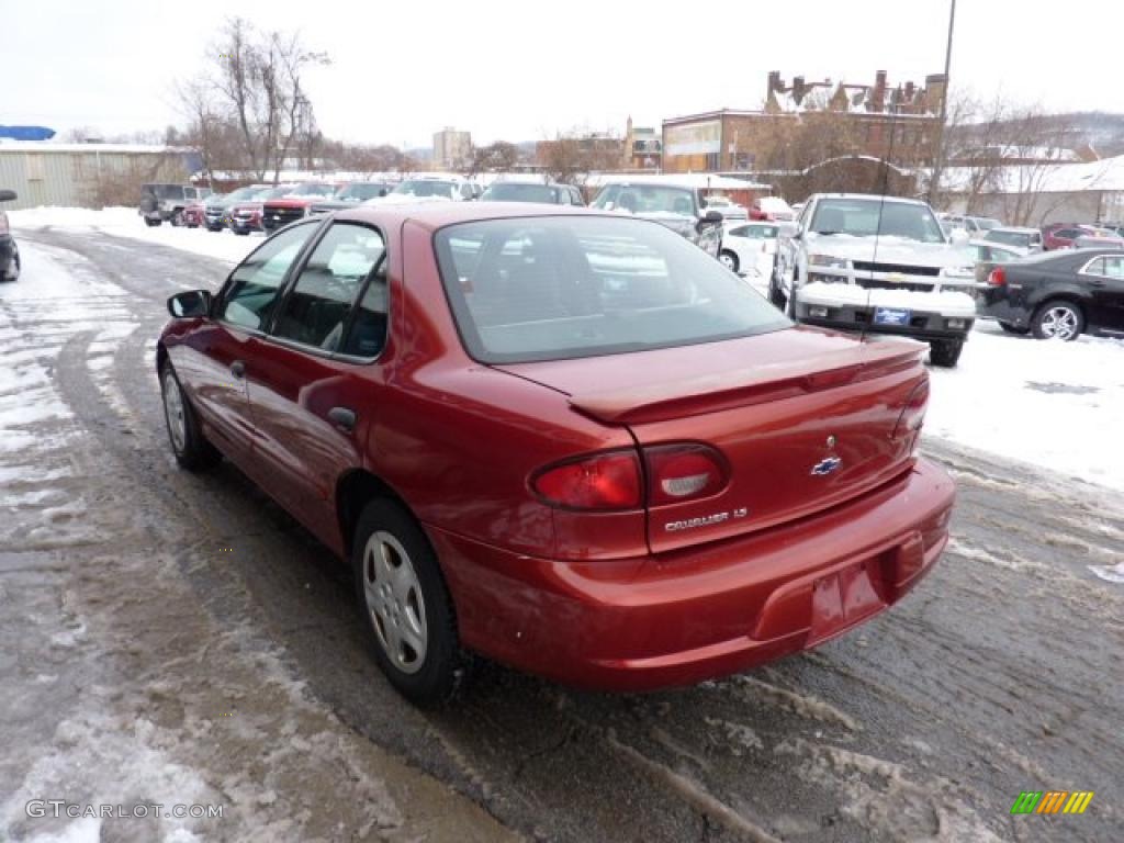 Cayenne Red Metallic 2000 Chevrolet Cavalier LS Sedan Exterior Photo #42929151