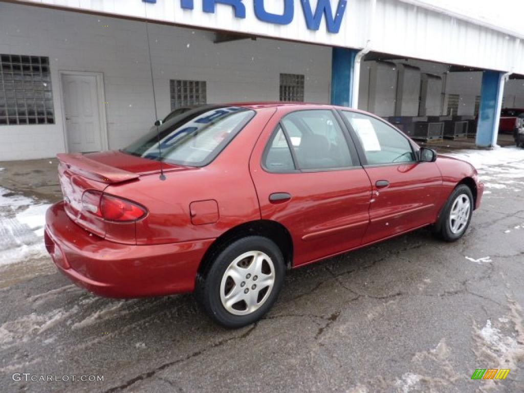 Cayenne Red Metallic 2000 Chevrolet Cavalier LS Sedan Exterior Photo #42929183