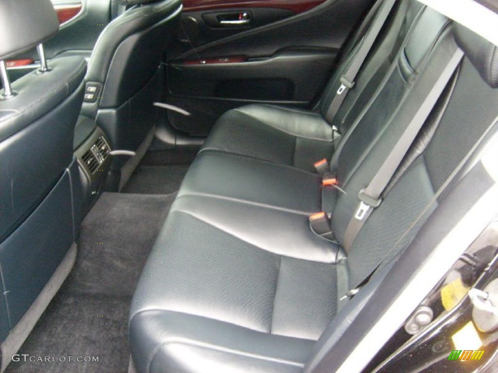 Black Interior 2009 Lexus LS 460 AWD Photo #42929239