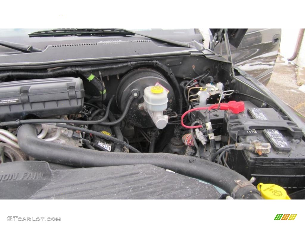 2001 Dodge Ram 1500 Sport Club Cab 4x4 5.2 Liter OHV 16-Valve V8 Engine Photo #42931695