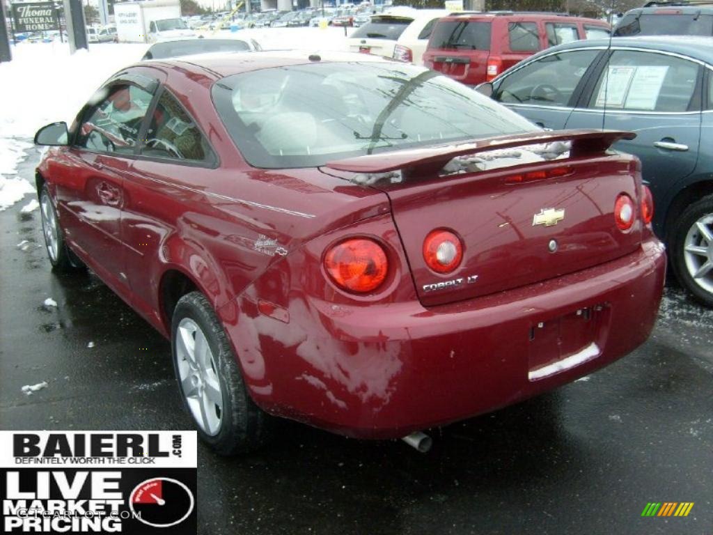 2007 Cobalt LT Coupe - Sport Red Tint Coat / Gray photo #3