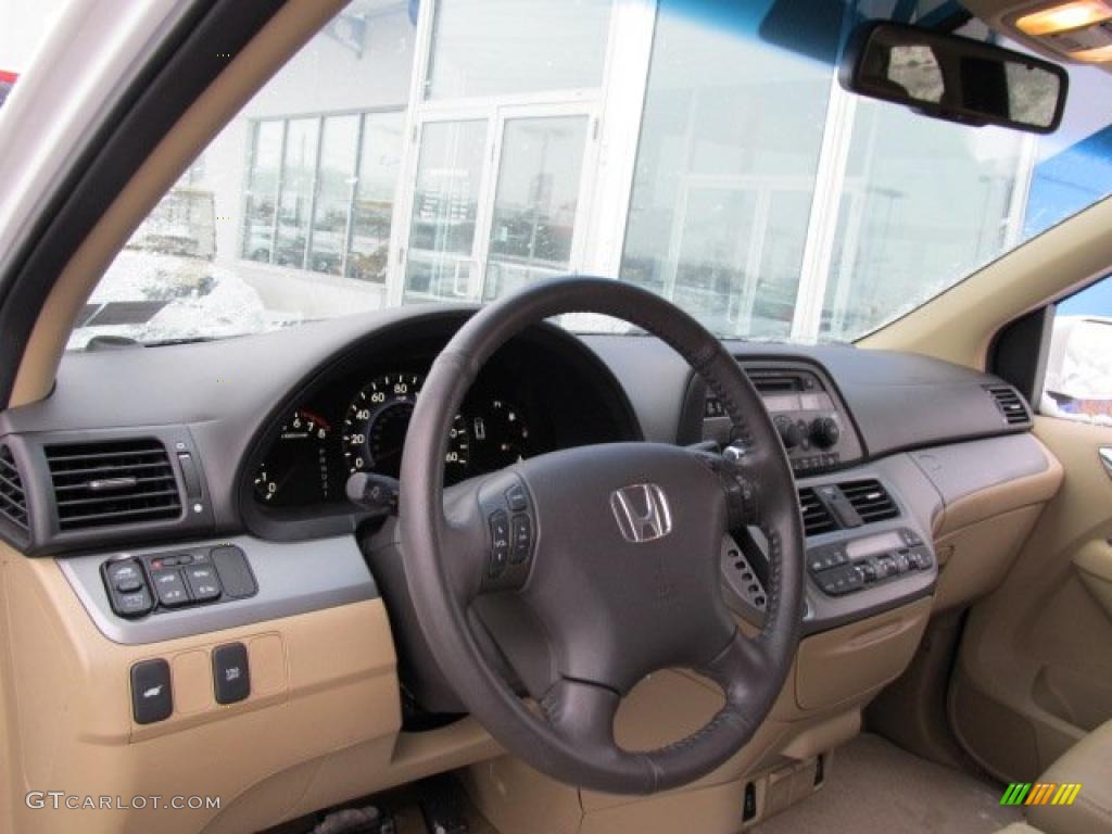 2009 Honda Odyssey EX-L Ivory Dashboard Photo #42934363