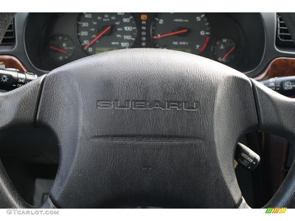 2001 Outback Wagon - Deep Sapphire Metallic / Gray photo #16