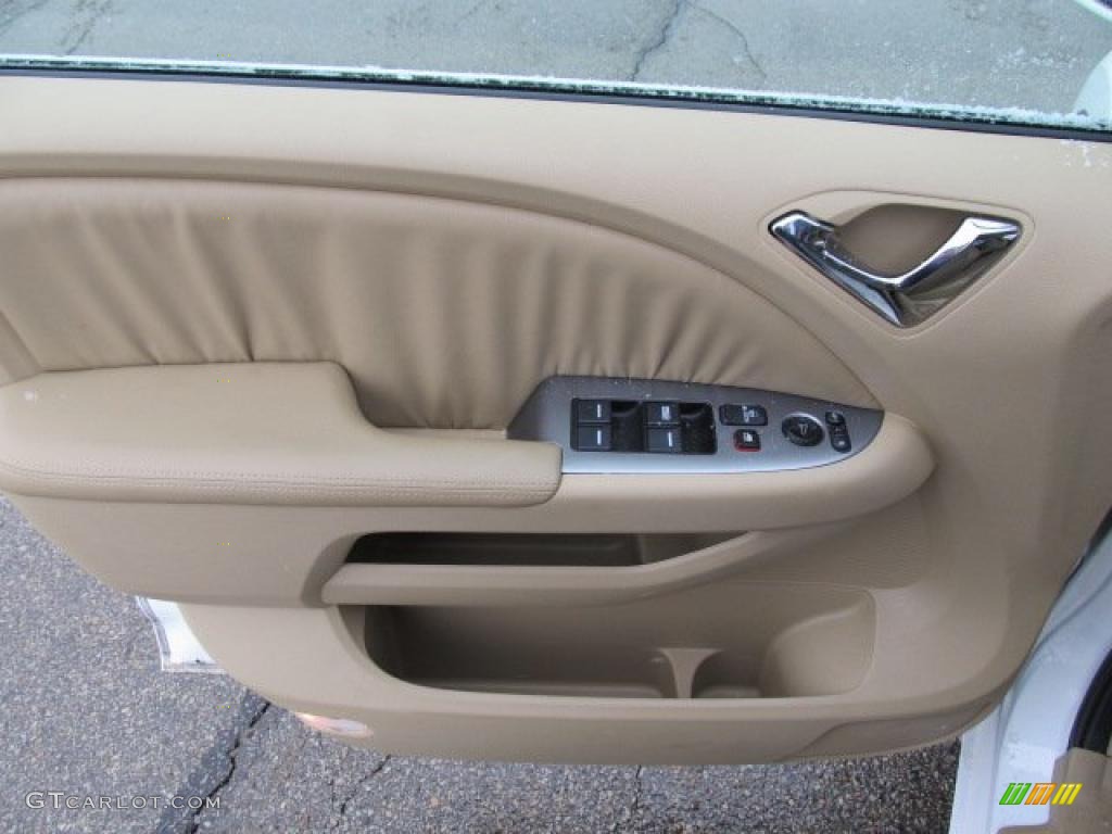 2009 Honda Odyssey EX-L Ivory Door Panel Photo #42934375