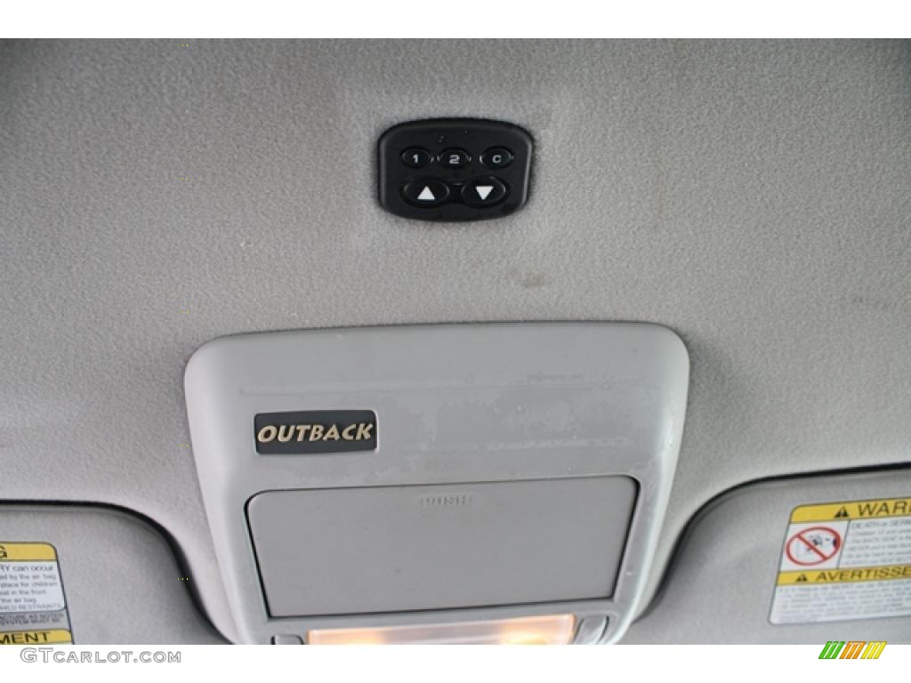 2001 Outback Wagon - Deep Sapphire Metallic / Gray photo #25