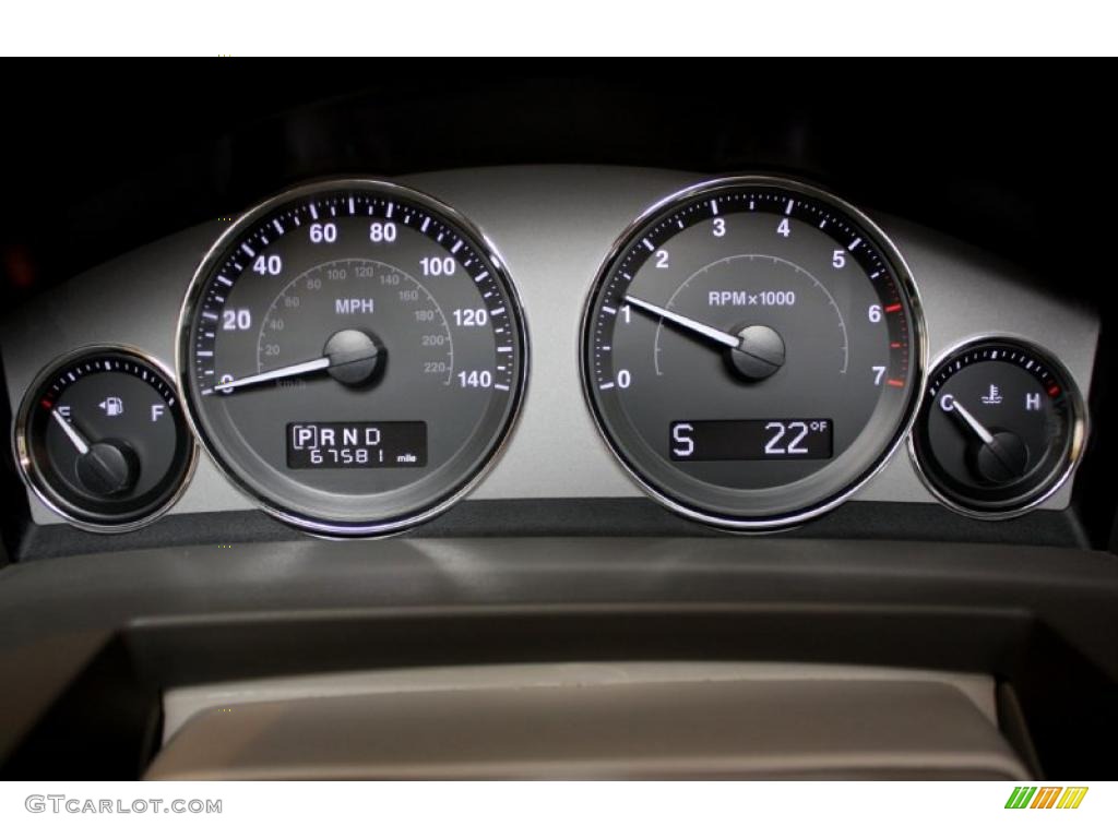 2008 Jeep Commander Limited 4x4 Gauges Photo #42935187