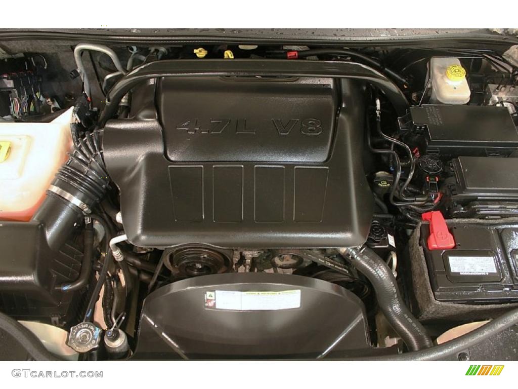 2008 Jeep Commander Limited 4x4 4.7 Liter OHV 12V PowerTech V8 Engine Photo #42935439