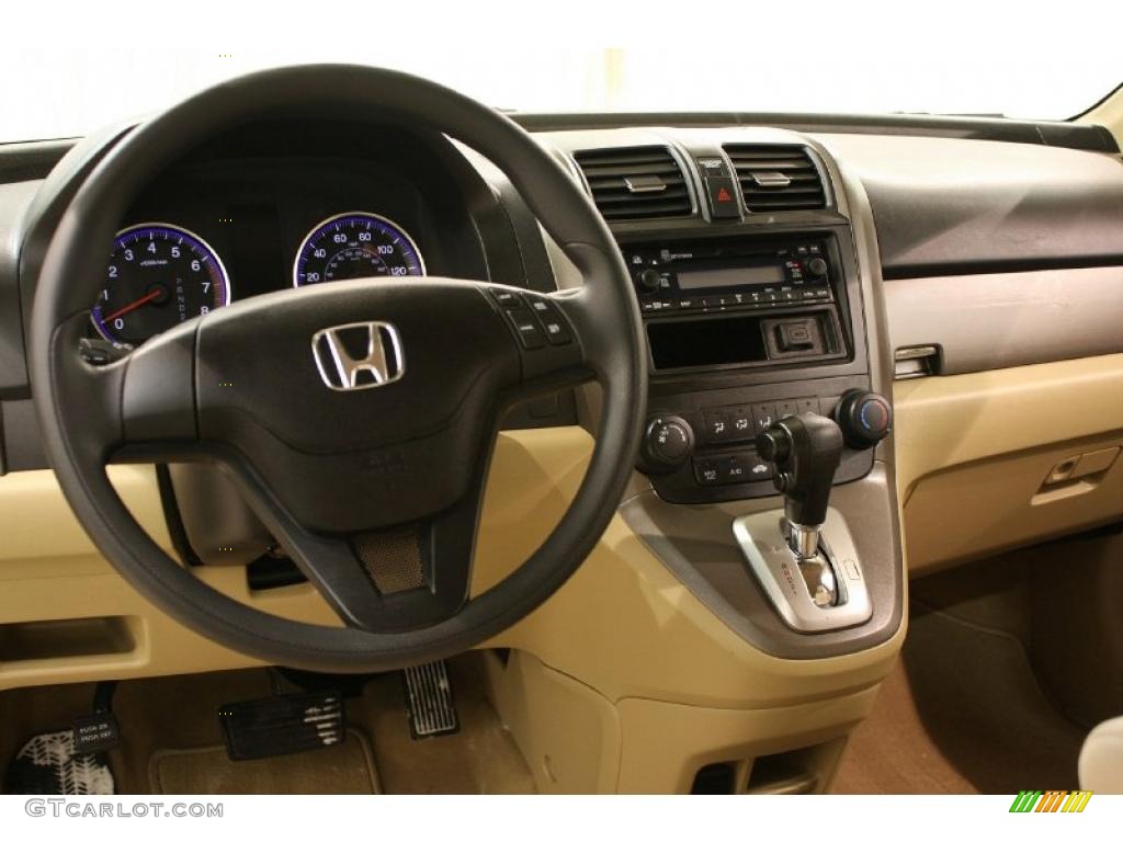 2009 Honda CR-V LX Ivory Dashboard Photo #42935559