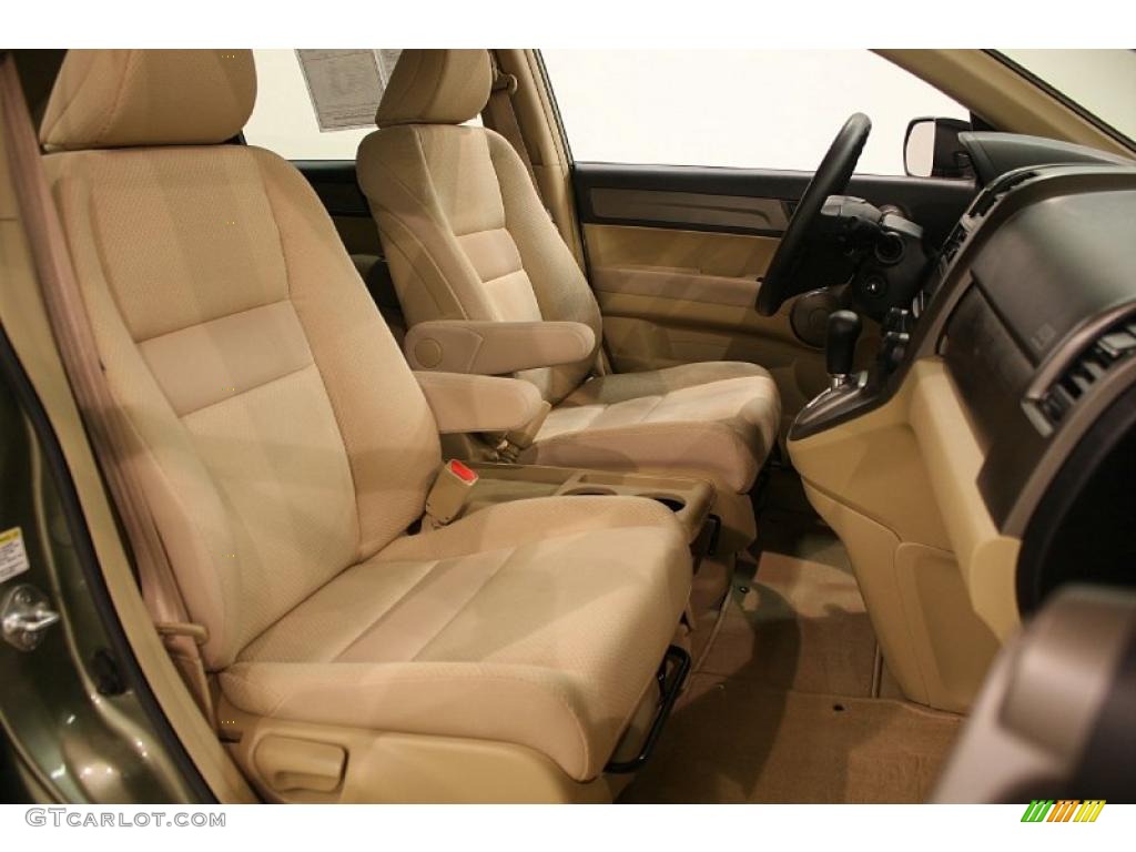 2009 CR-V LX - Green Tea Metallic / Ivory photo #11