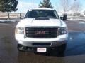 Summit White - Sierra 3500HD Work Truck Crew Cab 4x4 Chassis Photo No. 2