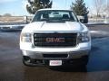 2011 Summit White GMC Sierra 2500HD Work Truck Regular Cab 4x4 Chassis Commercial  photo #2