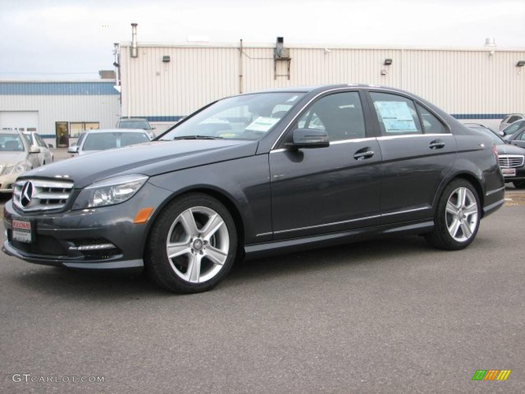 Steel Grey Metallic 2011 Mercedes-Benz C 300 Sport 4Matic Exterior Photo #42937715