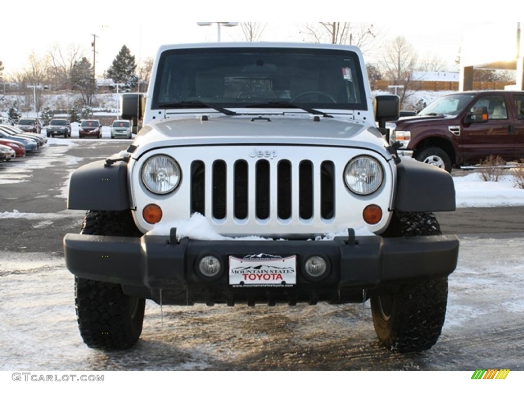 Bright Silver Metallic 2008 Jeep Wrangler Rubicon 4x4 Exterior Photo #42938107