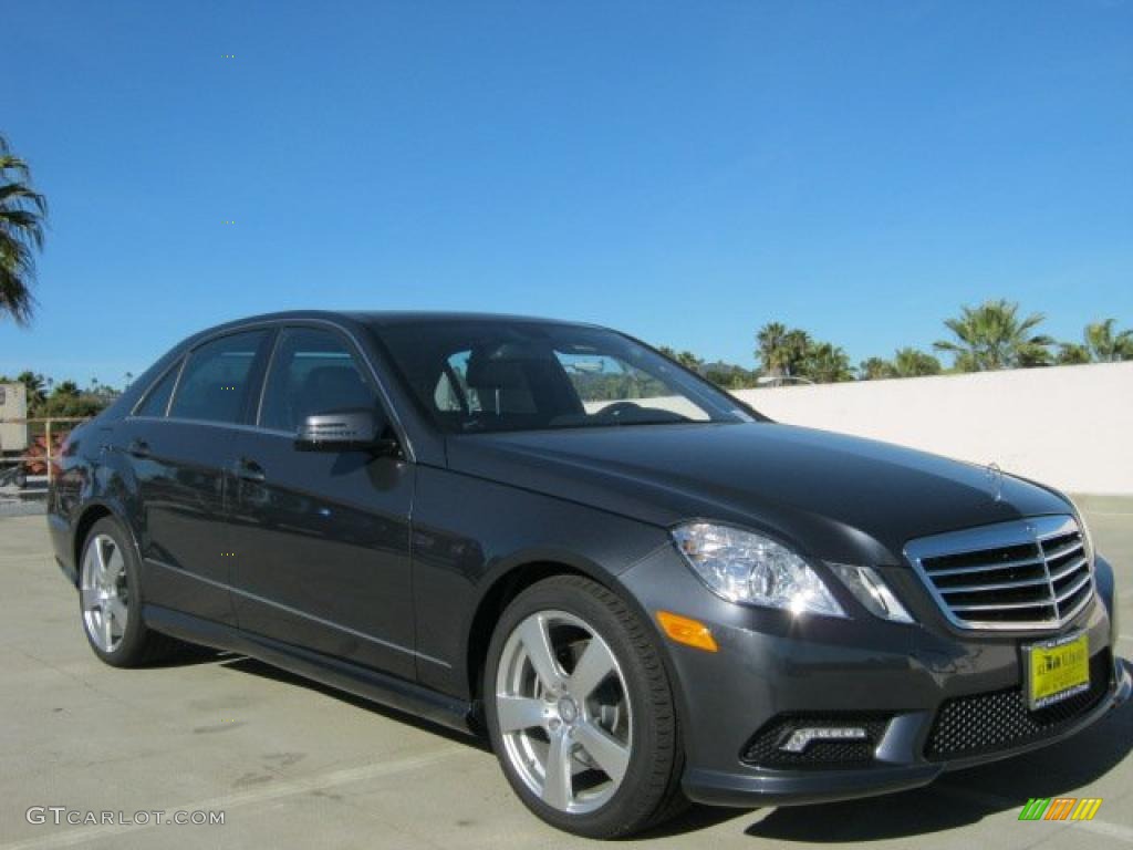 Steel Grey Metallic 2011 Mercedes-Benz E 350 Sedan Exterior Photo #42938379