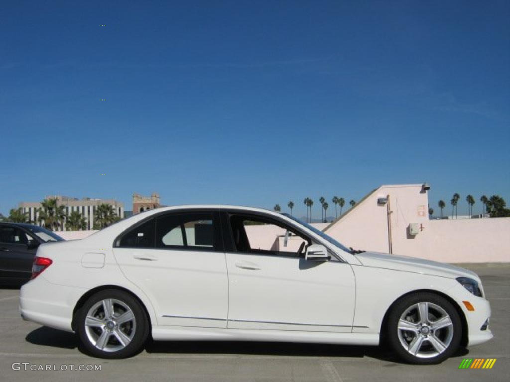 Arctic White 2011 Mercedes-Benz C 300 Sport Exterior Photo #42939011