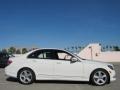 Arctic White 2011 Mercedes-Benz C 300 Sport Exterior