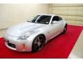 2007 Silver Alloy Metallic Nissan 350Z Enthusiast Coupe  photo #3