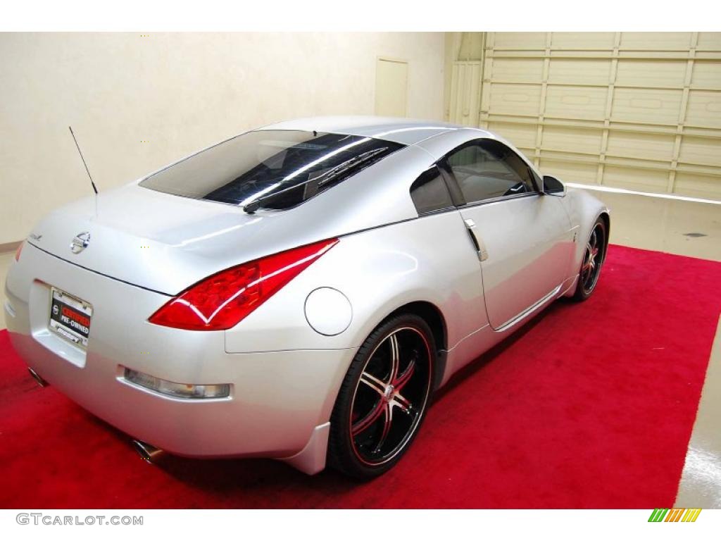 Silver Alloy Metallic 2007 Nissan 350Z Enthusiast Coupe Exterior Photo #42940011