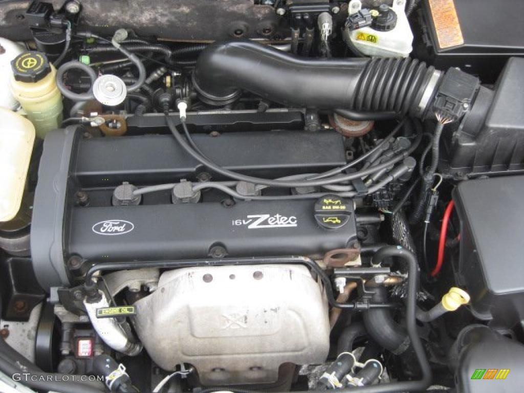 2002 Ford Focus ZTS Sedan 2.0 Liter DOHC 16-Valve Zetec 4 Cylinder Engine Photo #42940279