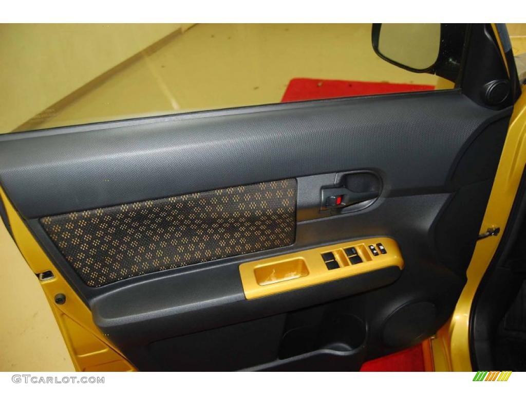 2008 Scion xB Release Series 5.0 Dark Gray Door Panel Photo #42941363