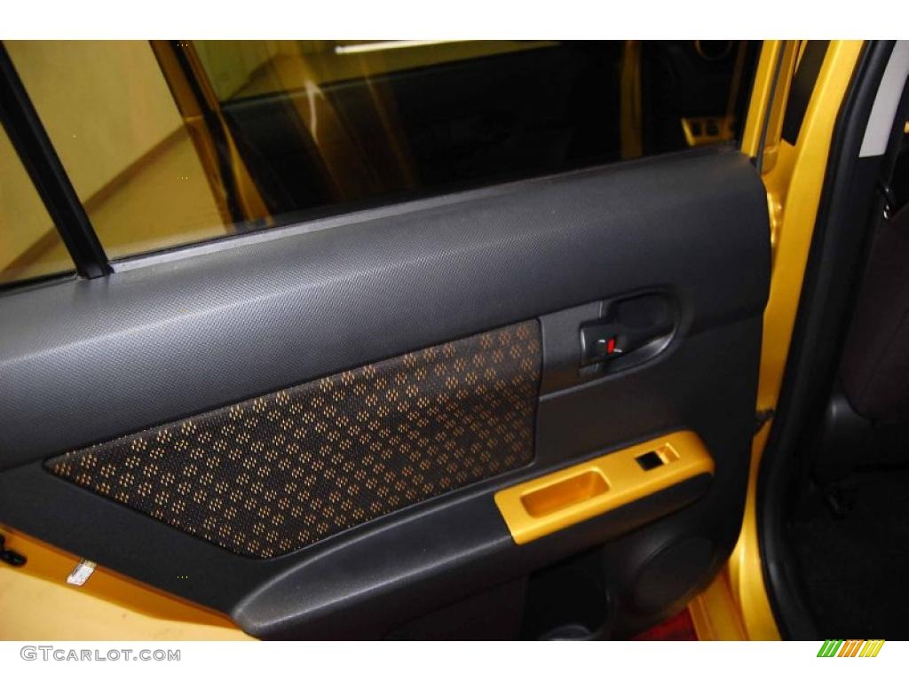 2008 Scion xB Release Series 5.0 Dark Gray Door Panel Photo #42941447