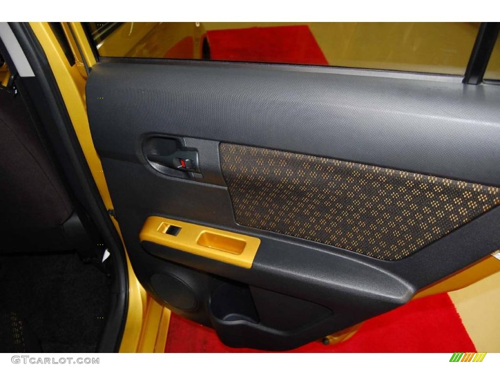 2008 Scion xB Release Series 5.0 Dark Gray Door Panel Photo #42941495