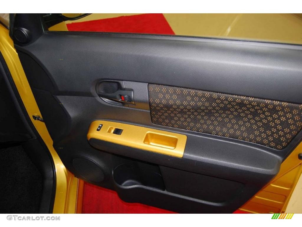 2008 Scion xB Release Series 5.0 Dark Gray Door Panel Photo #42941527
