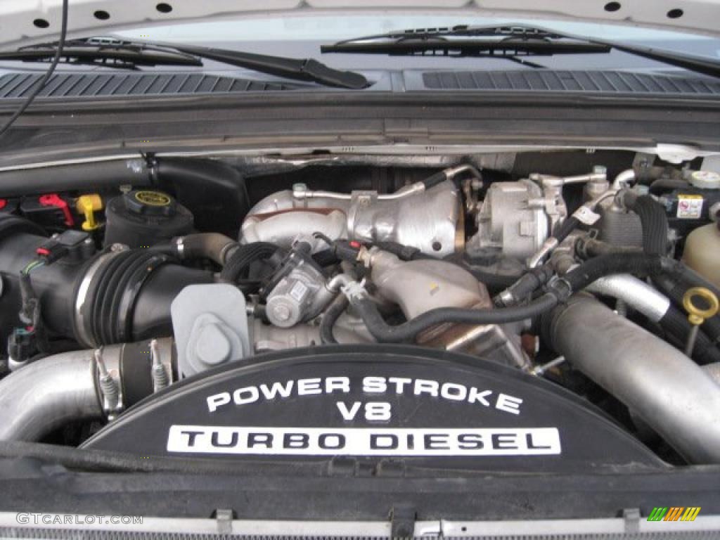 2008 Ford F250 Super Duty XL SuperCab 6.4L 32V Power Stroke Turbo Diesel V8 Engine Photo #42941915