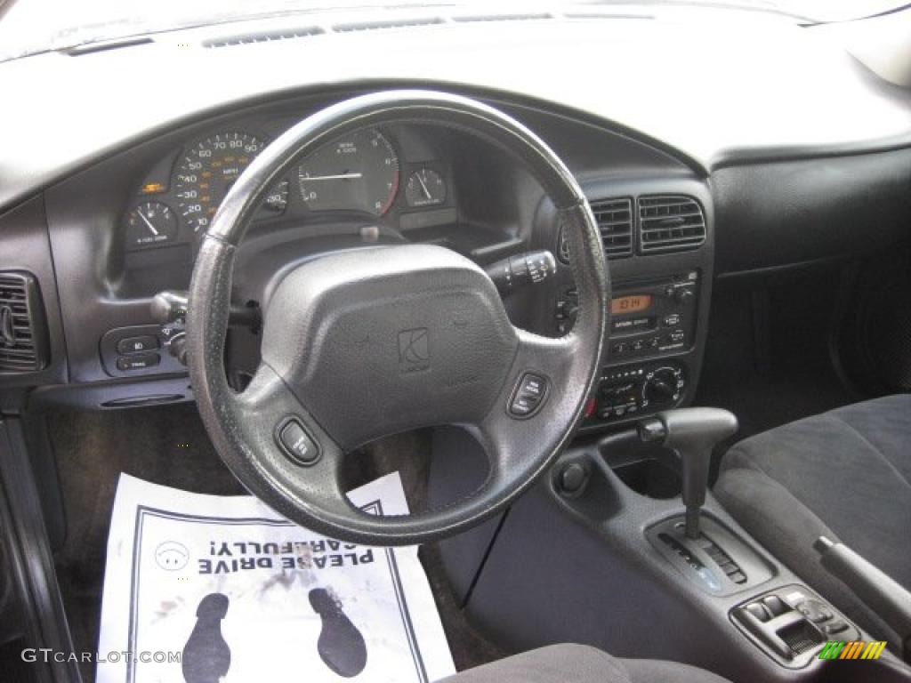 Black Interior 2001 Saturn S Series Sc2 Coupe Photo