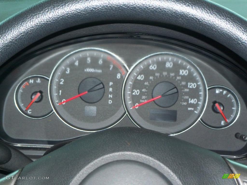 2008 Subaru Outback 2.5i Wagon Gauges Photo #42942571