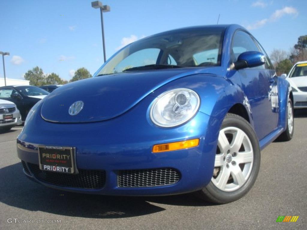 2007 New Beetle 2.5 Coupe - Laser Blue / Cream photo #1