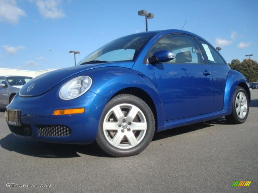 Laser Blue 2007 Volkswagen New Beetle 2.5 Coupe Exterior Photo #42943583