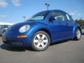 2007 Laser Blue Volkswagen New Beetle 2.5 Coupe  photo #2