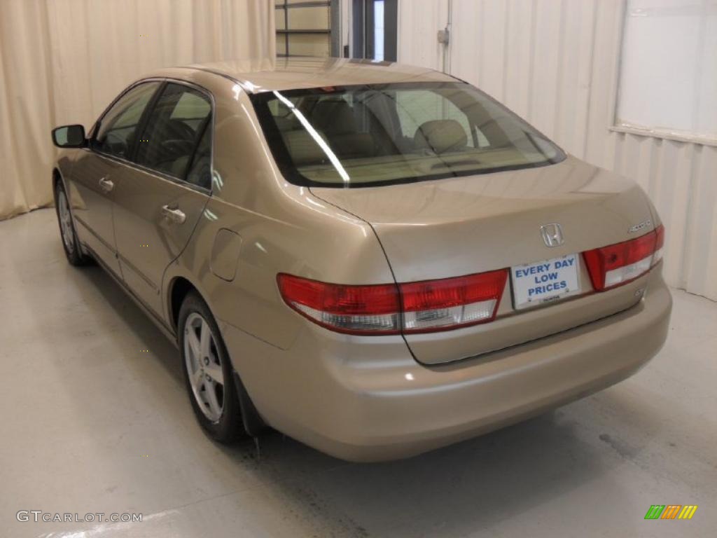 2003 Accord EX-L Sedan - Desert Mist Metallic / Ivory photo #2