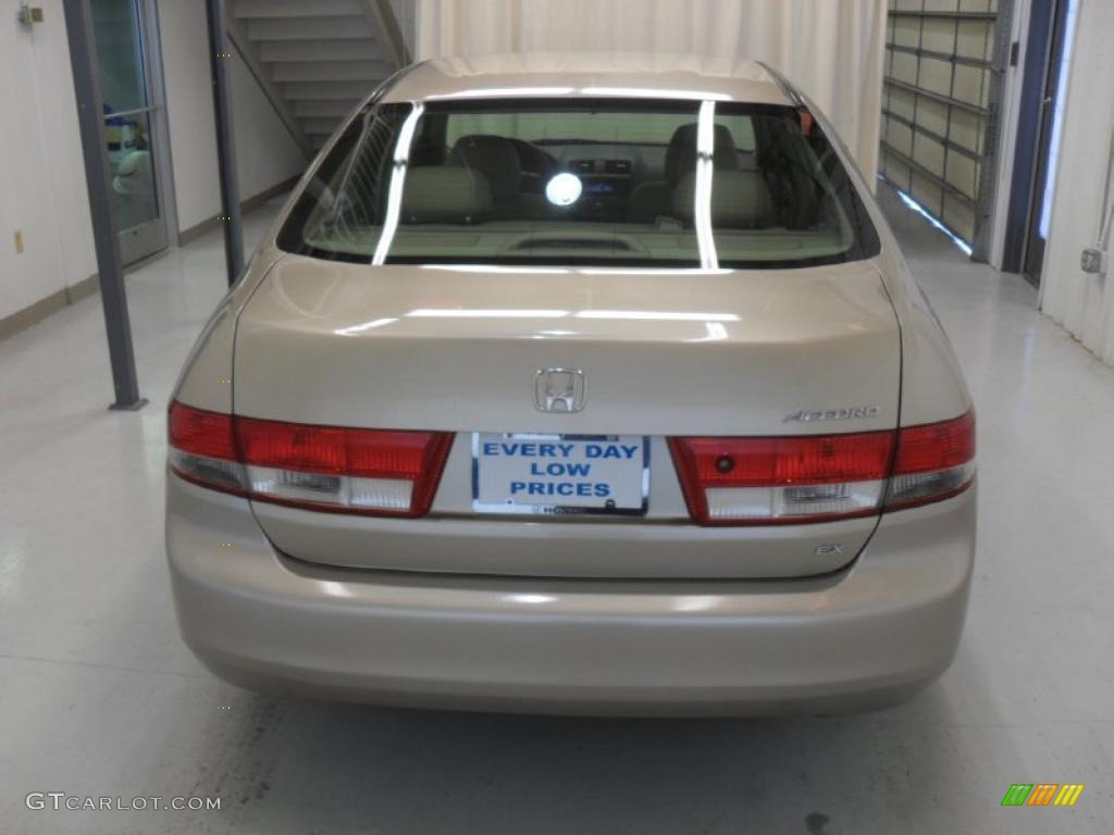 2003 Accord EX-L Sedan - Desert Mist Metallic / Ivory photo #3